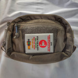 Storage Pocket Patch:  "Stop Bleed" and "CPR" Quick Reference