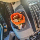 Tumbler Nest - Cupholder cache for storing EDC on the go