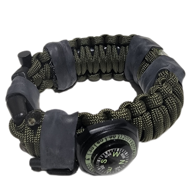 The Escape Evade Pathfinder: Military & Tactical Strap w/ SERE kit,  Compass, Kevlar Saw, Cuff Key. – Superesse Straps LLC